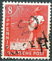 American-British-Soviet Occ. (Trizone) Mi: 945 - overprinted