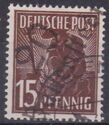 American-British-Soviet Occ. (Trizone) Mi: 948 - overprinted