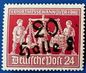 American-British-Soviet Occ. (Trizone) Mi: 969 - overprinted