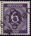 American-British-Soviet Occ. (Trizone) Mi: 916 - overprinted
