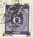 American-British-Soviet Occ. (Trizone) Mi: 916 - overprinted