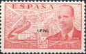 Juan de la Cierva overprinted IFNI