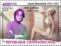 Jayne Mansfield (1933-1967), John Lennon (1940-1980)