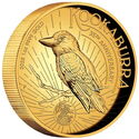 100 Dollars (Australian Kookaburra 35th Anniversary - 1 oz Gold)