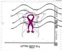Purple Butterfly design; Brest Cancer Awareness