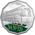 50 Cents (Steam Giants - South Australian Railways Class Nº 520 "Sir M. Barclay-Harvey")