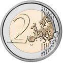 2 Euro (Centenary of the Tartu Peace Treaty. Coloured 10)