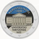2 Euro (University of Tartu. Coloured 10)