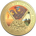 20 Cents (50th Anniversary of the Rainbow Serpent - Gilded)