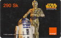Star Wars 7. Robot R2-D2 a C-3PO