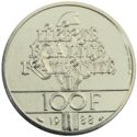 100 Francs (Fraternity 0.950)
