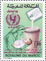 Nurse with Child, Mixing Powdered Milk