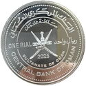 1 Rial (Oman Climate Week - Sooty Falcon)