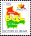 Map of Bolivia