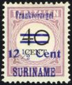Postage due(overprinted Fraukeerzegel)