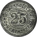 25 Pfennig (Drahtwerke Gleiwitz)