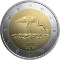 2 Euro (10th anniversary of its Black Stork Protection Plan)