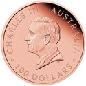 100 Dollars (Australian Wedge-Tailed Eagle - Rose Gold)