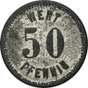 50 Pfennig (Speiseanstalt Bismarckhütte)