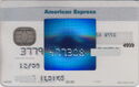 American Express Transparent blue