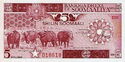 5 Shilin Soomaali/Somali Shillings