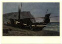 Vasily Polenov. Fishing Boat. Etretat. Normandy. 1874