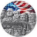 10 Cedis (Rock Cut Monuments - Mount Rushmore National Memorial - Color)
