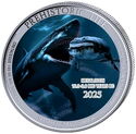 20 Francs (Prehistoric Life - Megalodon - Killer Shark - Color)