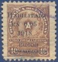 Postage due stamp and regular issue of 1913 surcharged
