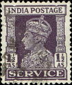 King George VI wearing Imperial Crown of India