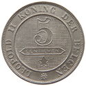5 Centimes (Flemish legend)