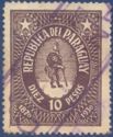60th Anniversary of 1st Paraguayan Postage Stamp