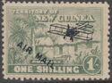 Native Huts and Palm Trees - Overprinted