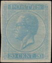 King Leopold I in Profile. Imperforate