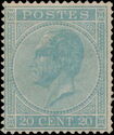 King Leopold I in Profile. Perforation 15