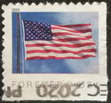 U.S. Flag from Banknote Booklet