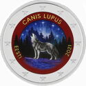 2 Euro (Wolf.Coloured 11)