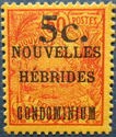As No. 18 with Imprint of the New Value (French) - New HEBRI