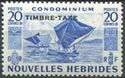 Stamps of 1953 with Overprint CHIFFRE TAXE - New HEBRIDES
