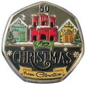 50 Pence (Christmas - Color)