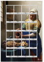 The Milkmaid (details) - Paintings by Vermeer