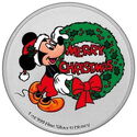 2 Dollars (Mickey Mouse Christmas - Color)