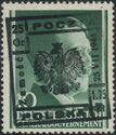 Adolf Hitler (1889-1945) - Surcharged 25gr + 1,75zł