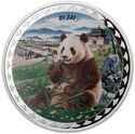 2 Dollars (Panda Fan Coin - Qi Zai)