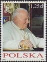 John Paul II wearing White Vestments, Seated