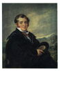Vasily Tropinin. Portrait of an unknown member of the Golitsyn family. 1820s