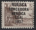 El Cid (Overprint) HUESCA VENCEDORA HEROICA LEAL 1937