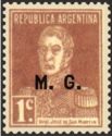 José Francisco de San Martín (1778-1850), ovpt. “M.G.”