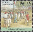 Raising the Flag, Sydney Cove, 26 January 1788