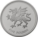 5 Pounds (The Four Nations - Wales)